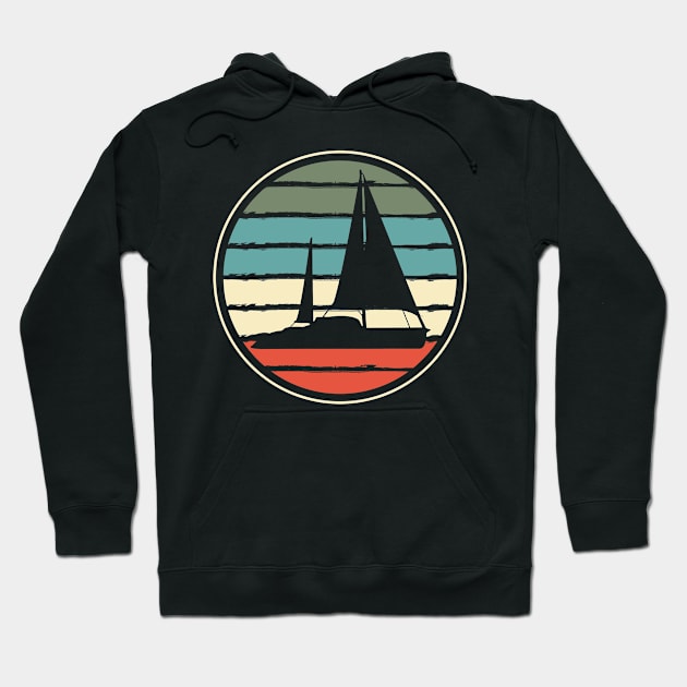 Sailboat Sailing Hoodie by KAWAIITEE